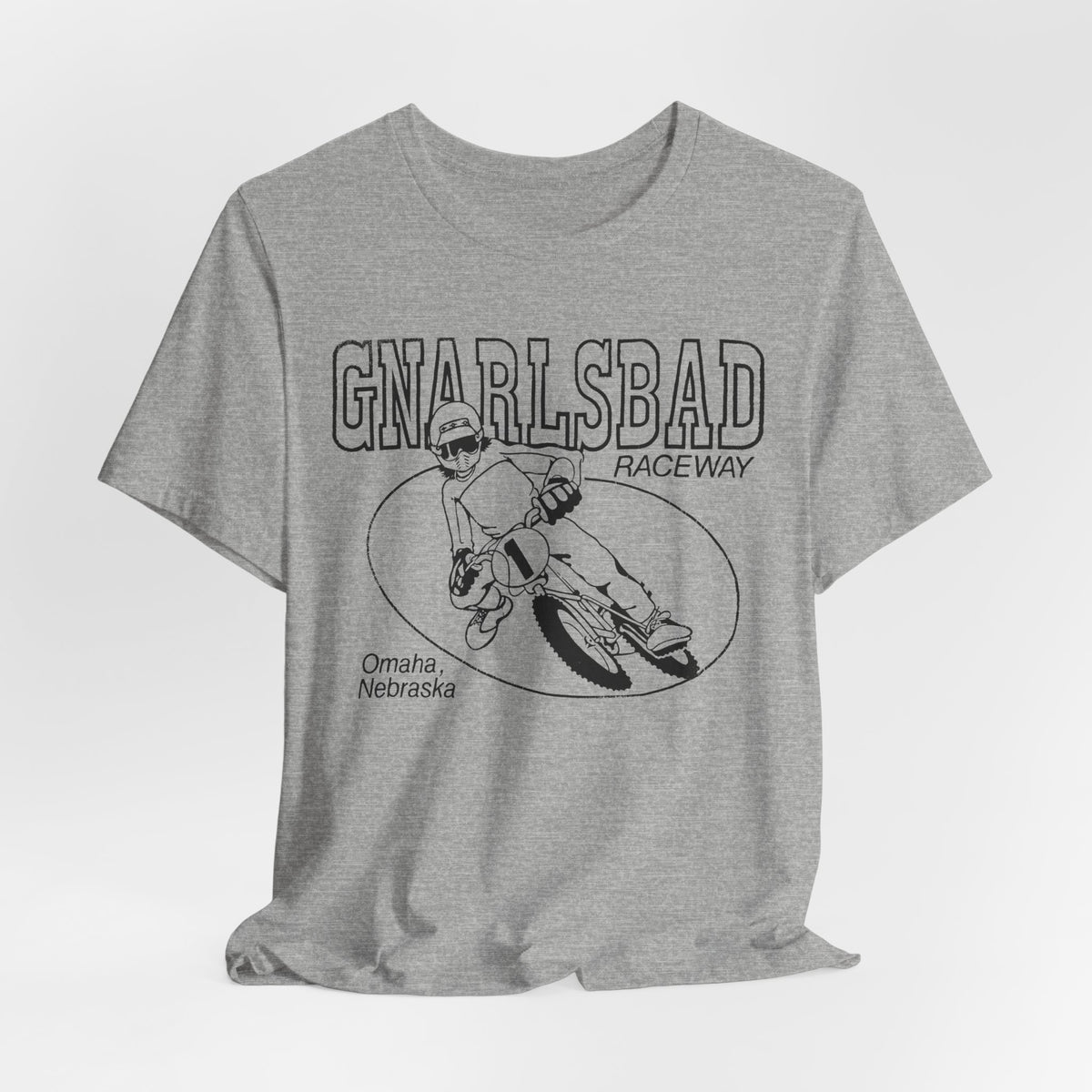 Gnarlbad Raceway Tee — Bella Canvas 3001