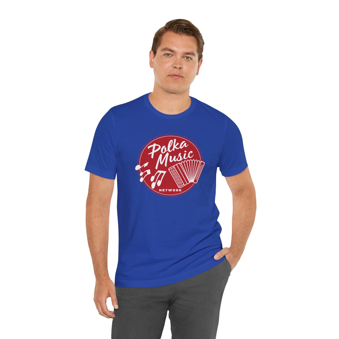 Polka Music Network Unisex Short Sleeve Tee