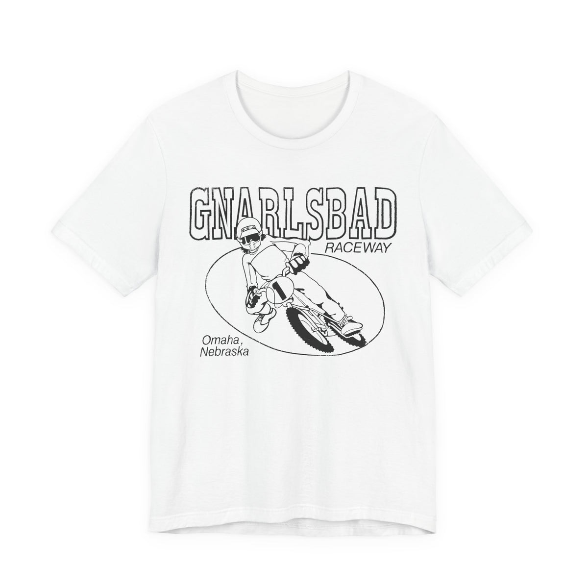 Gnarlbad Raceway Tee — Bella Canvas 3001