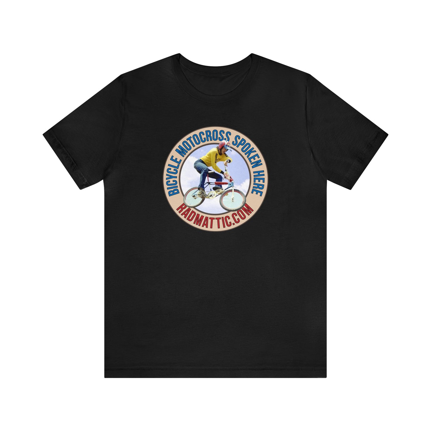 Bicycle Motocross Spoken Here Vintage BMX T-Shirt | BMX T-Shirts | BMX Shirts