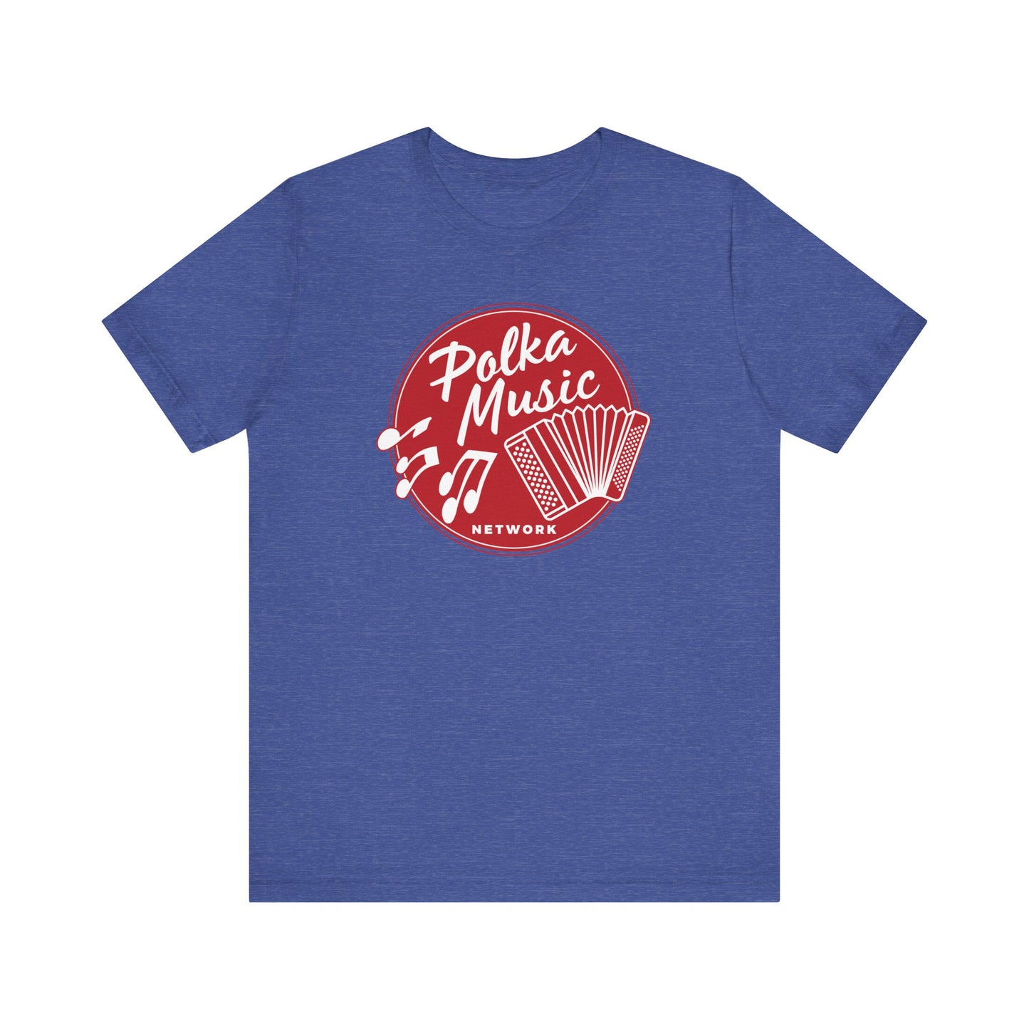 Polka Music Network Unisex Short Sleeve Tee