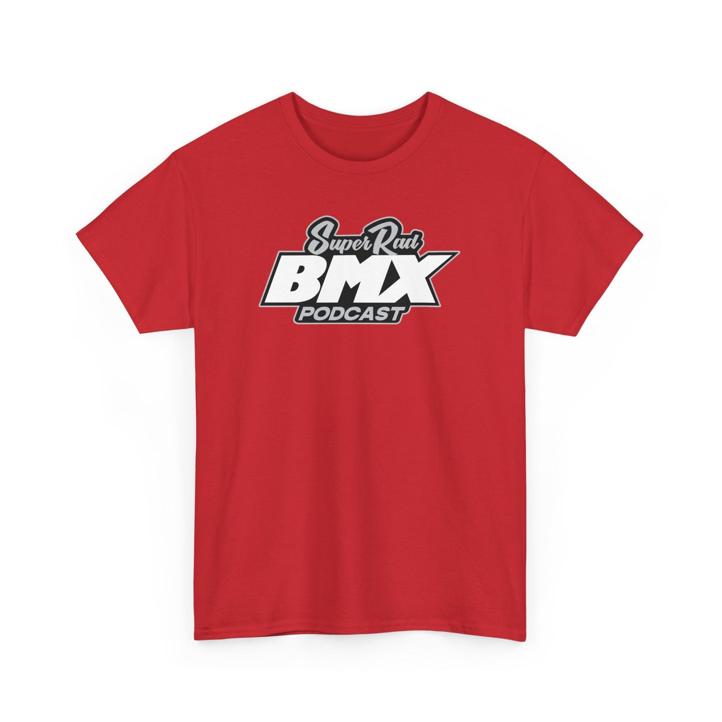 Super Rad BMX Podcast BMX Action Logo Style Shirt | Vintage BMX T-Shirt