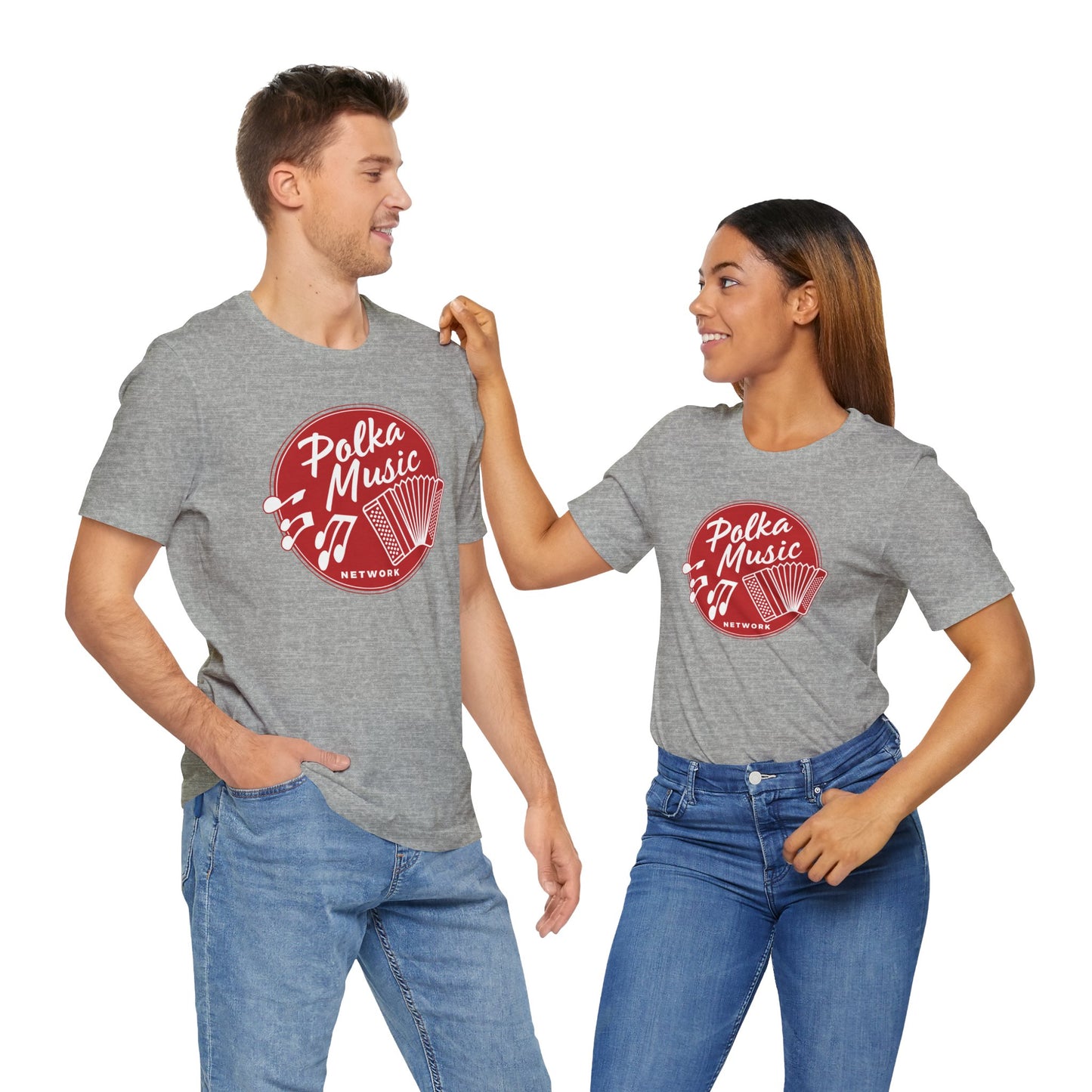 Polka Music Network Unisex Short Sleeve Tee