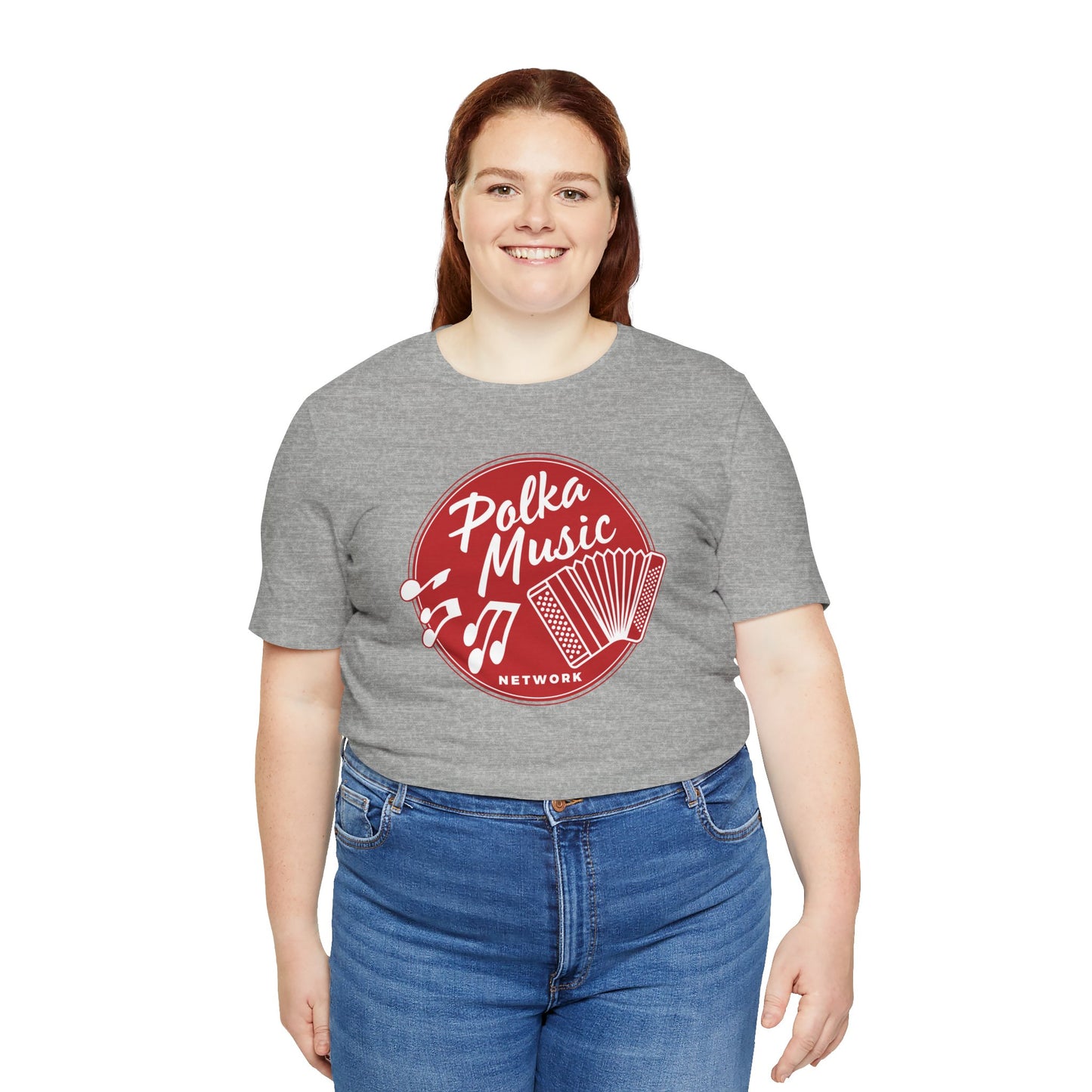 Polka Music Network Unisex Short Sleeve Tee