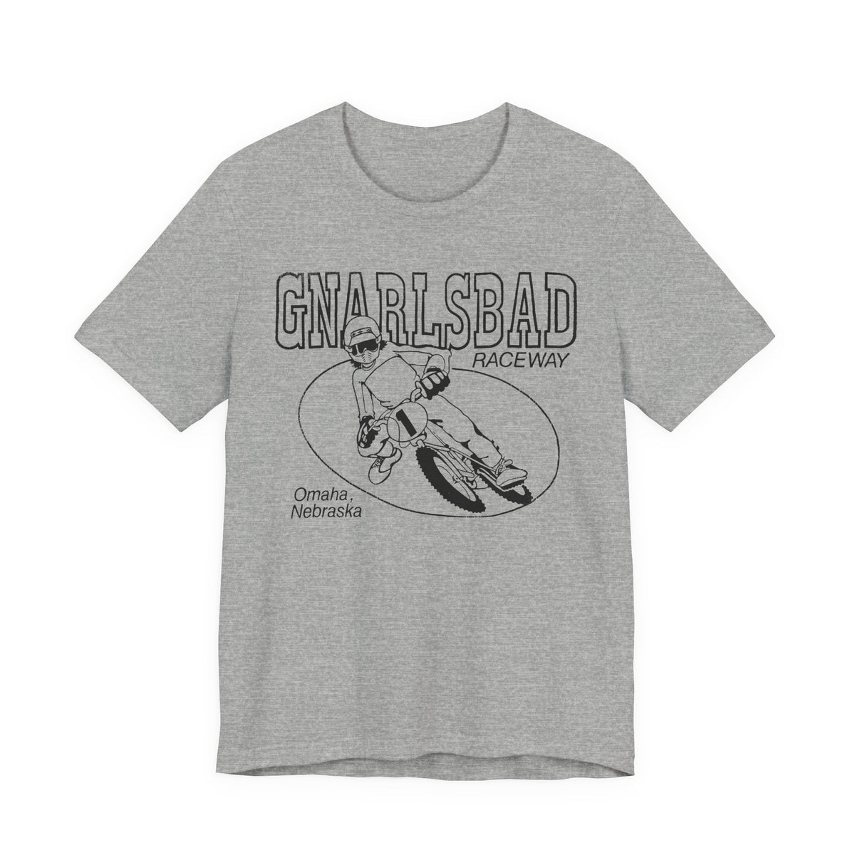 Gnarlbad Raceway Tee — Bella Canvas 3001