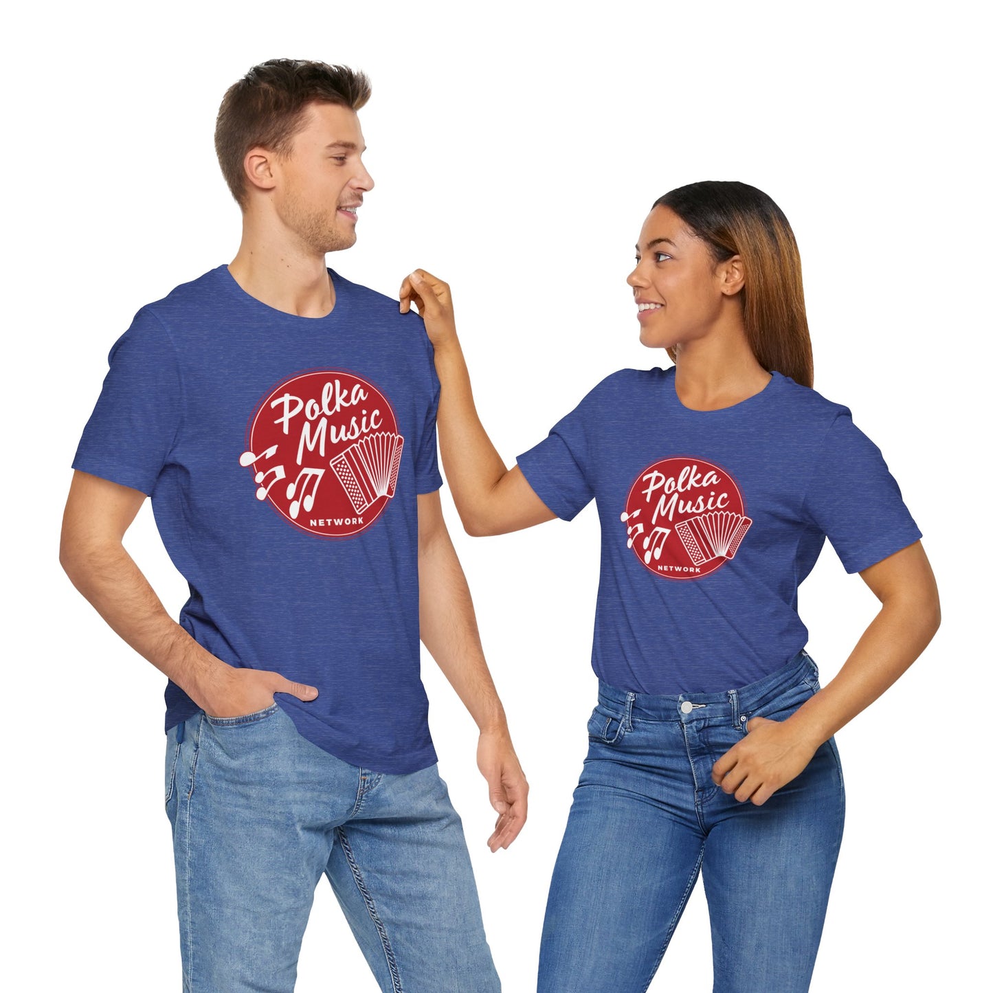 Polka Music Network Unisex Short Sleeve Tee