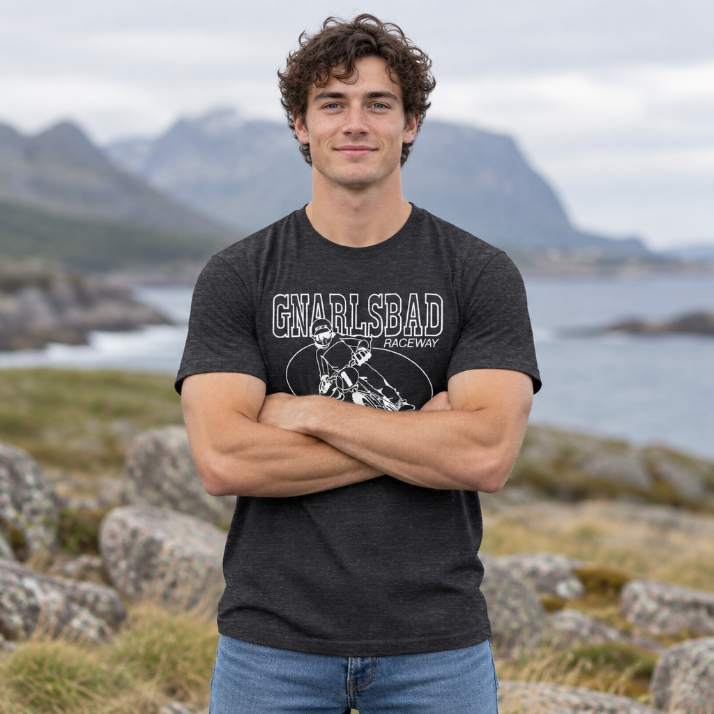 Gnarlbad Raceway Tee — Bella Canvas 3001