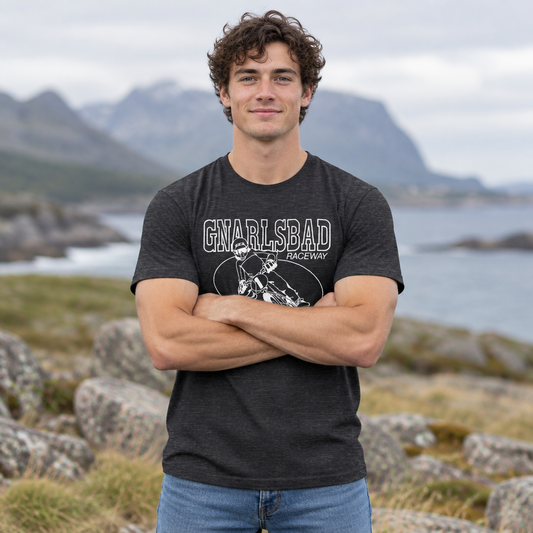 Gnarlbad Raceway Tee — Bella Canvas 3001