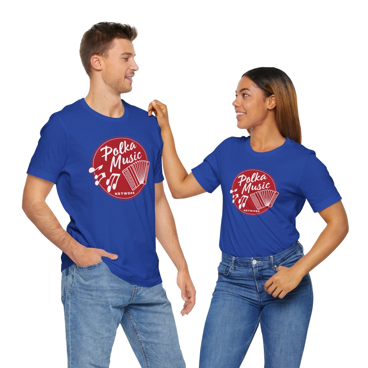 Polka Music Network Unisex Short Sleeve Tee