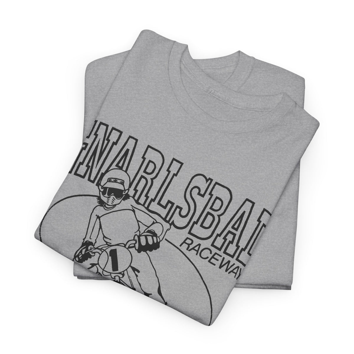 Gnarlsbad Raceway Gildan 5000 Shirt — Omaha Nebraska BMX Racing Shirt