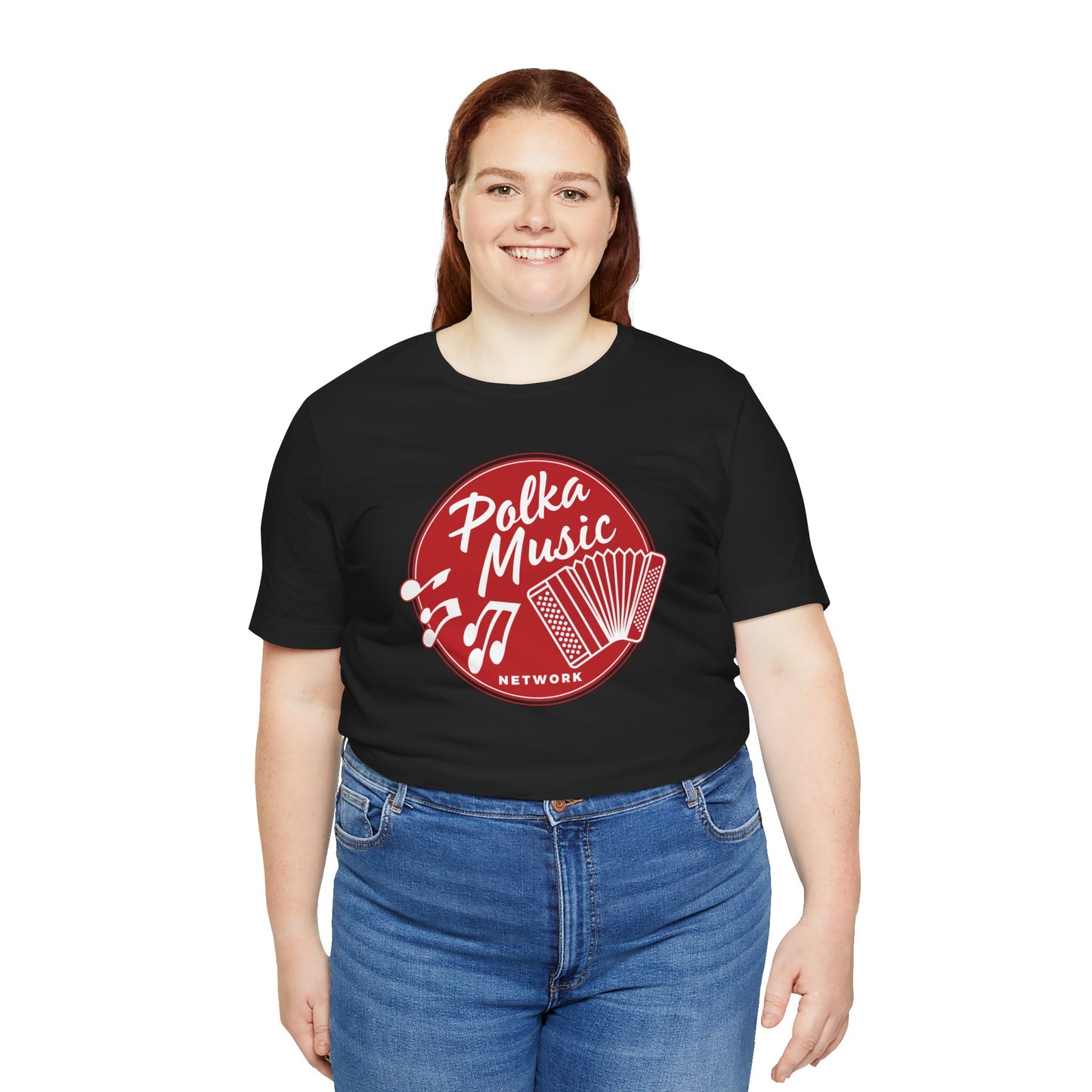 Polka Music Network Unisex Short Sleeve Tee