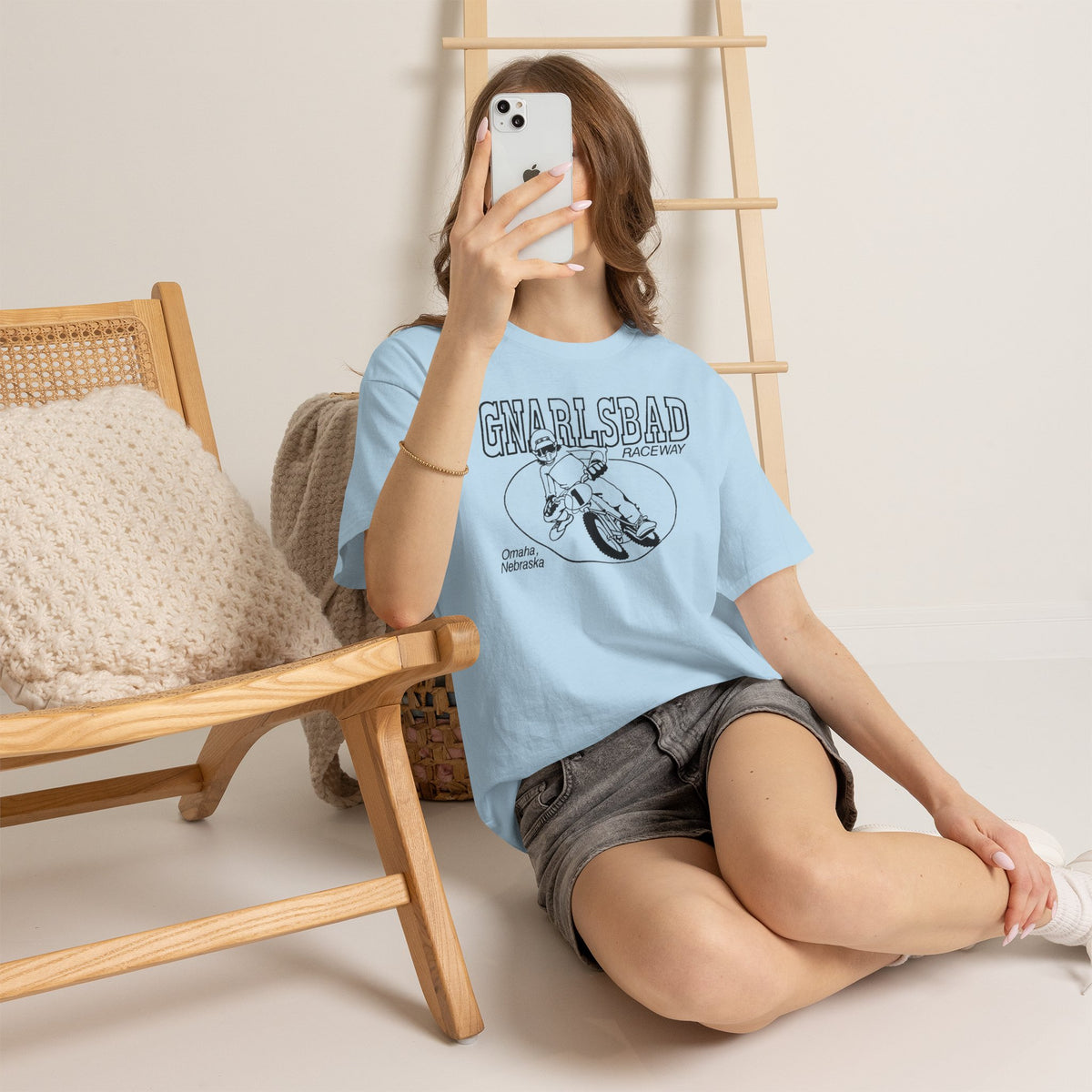 Gnarlsbad Raceway Gildan 5000 Shirt — Omaha Nebraska BMX Racing Shirt