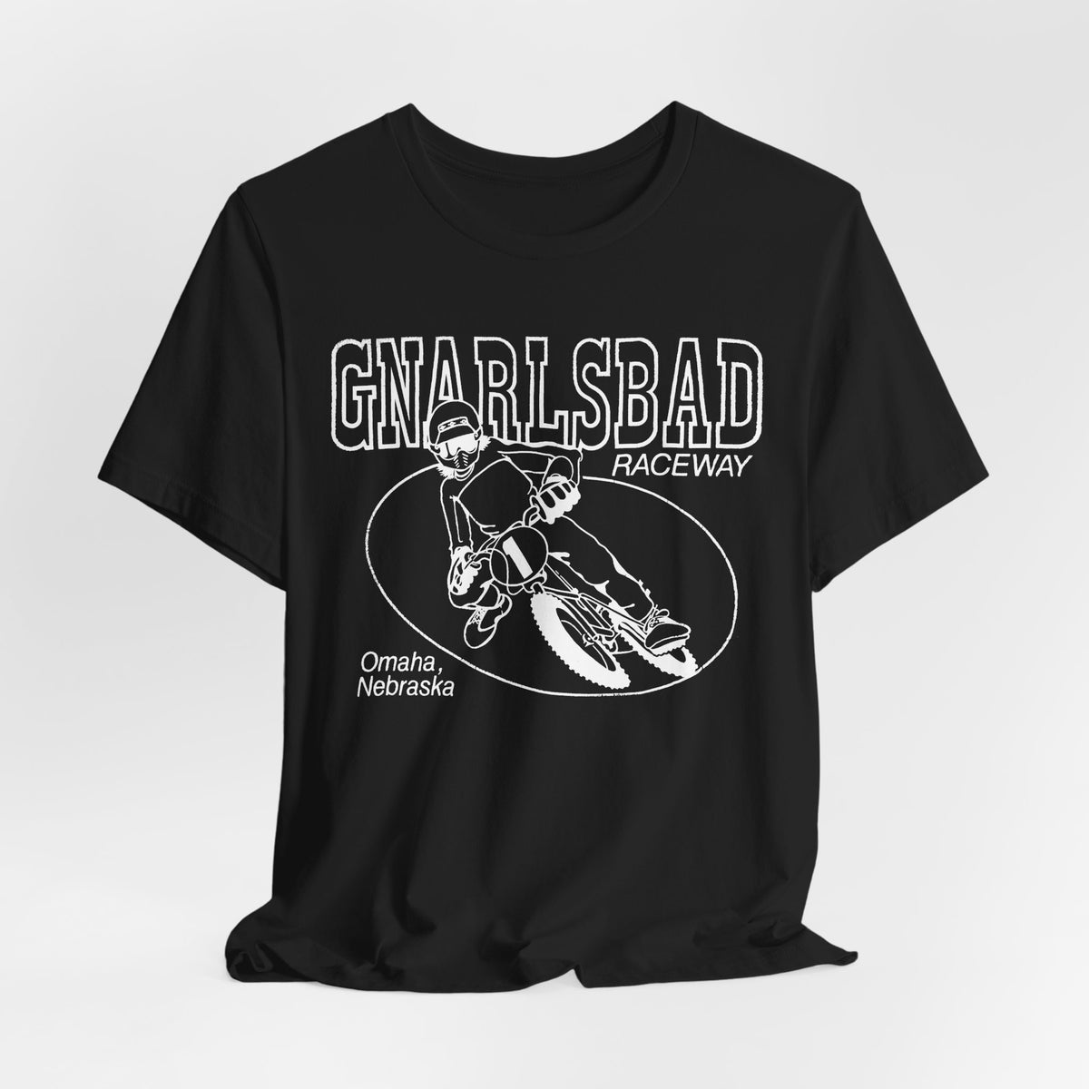 Gnarlbad Raceway Tee — Bella Canvas 3001