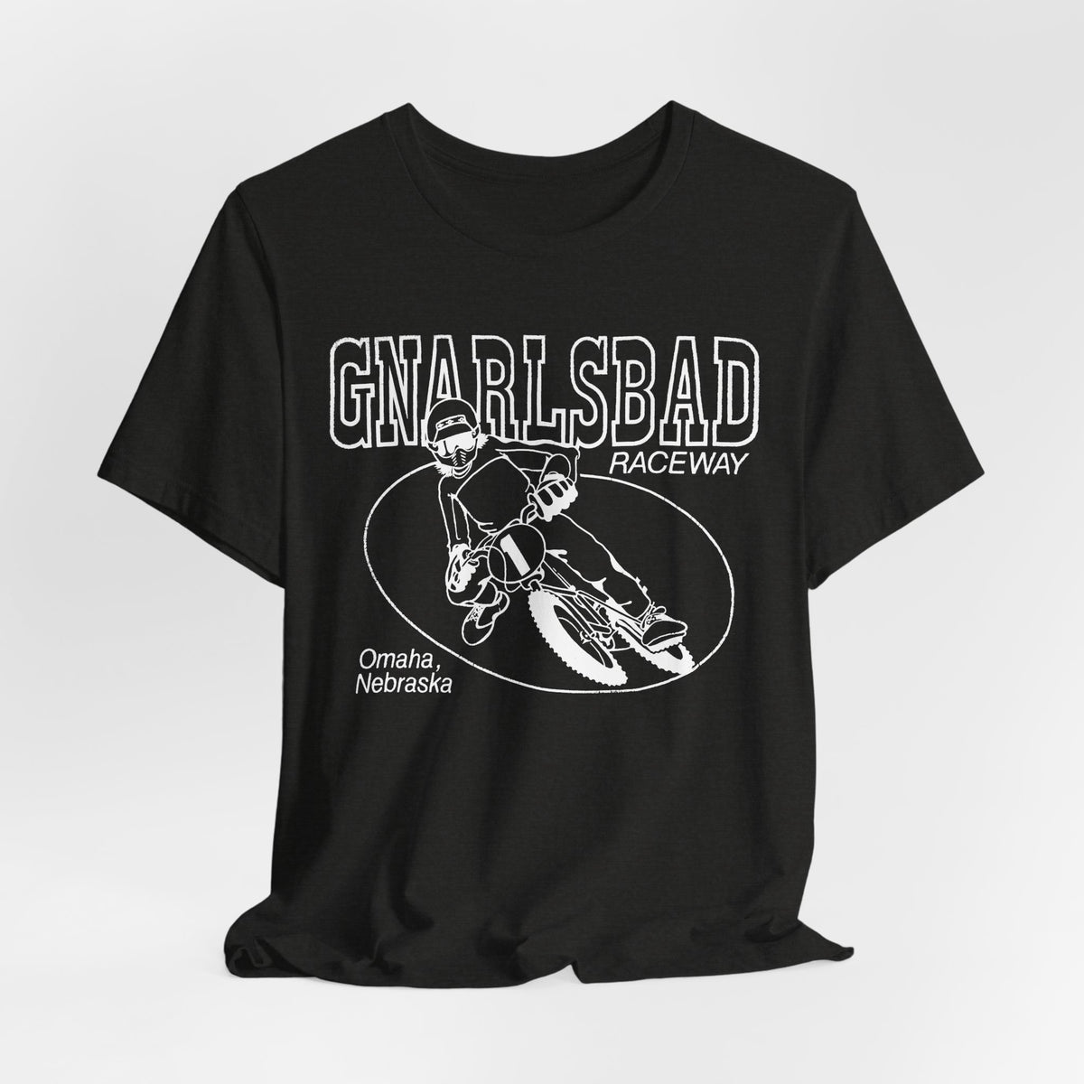 Gnarlbad Raceway Tee — Bella Canvas 3001