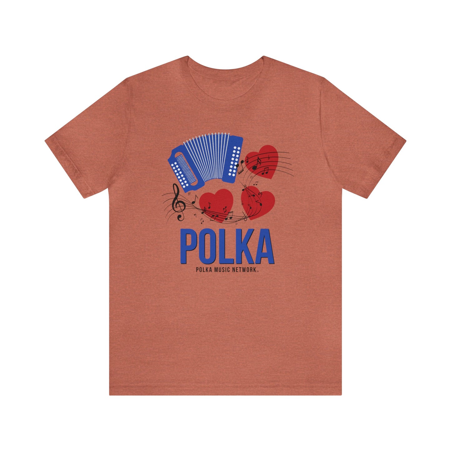 Love Polka Unisex Short Sleeve Tee