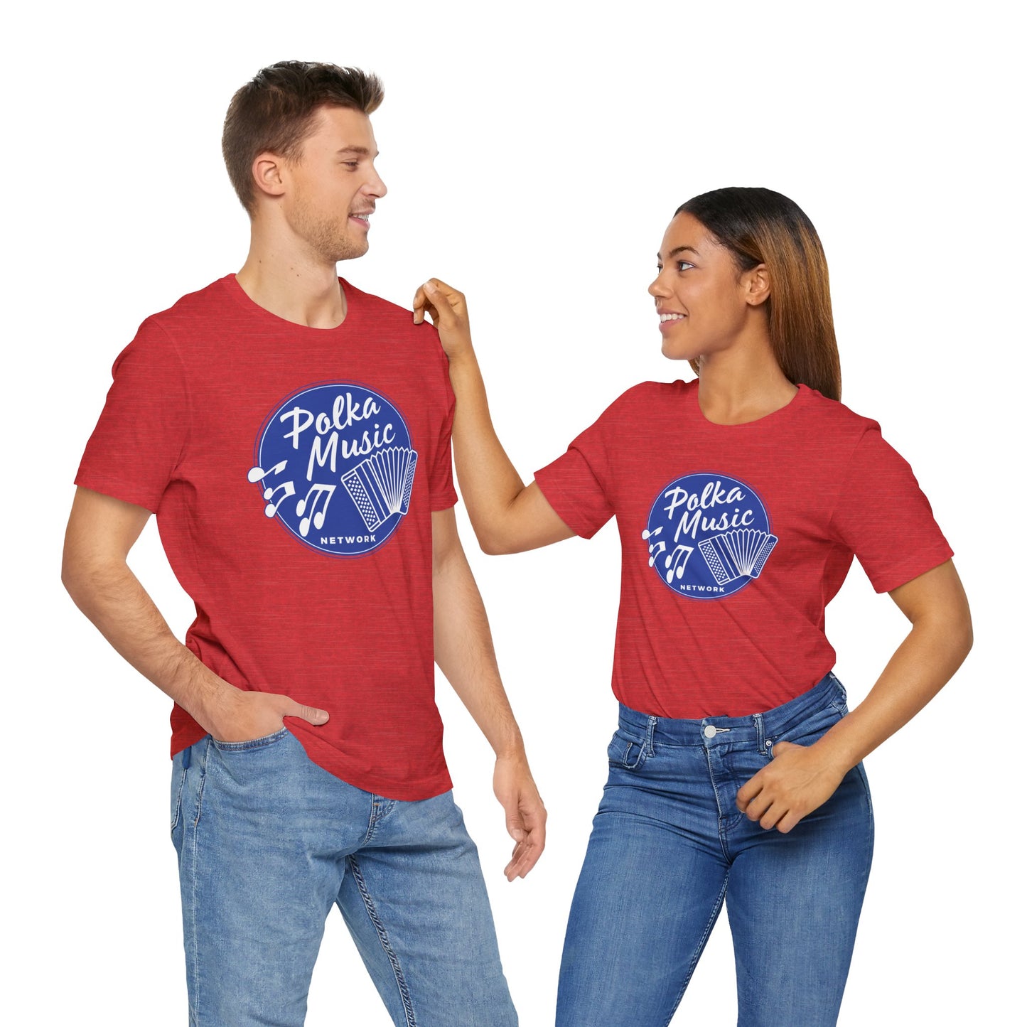 Polka Music Network Unisex Short Sleeve Tee