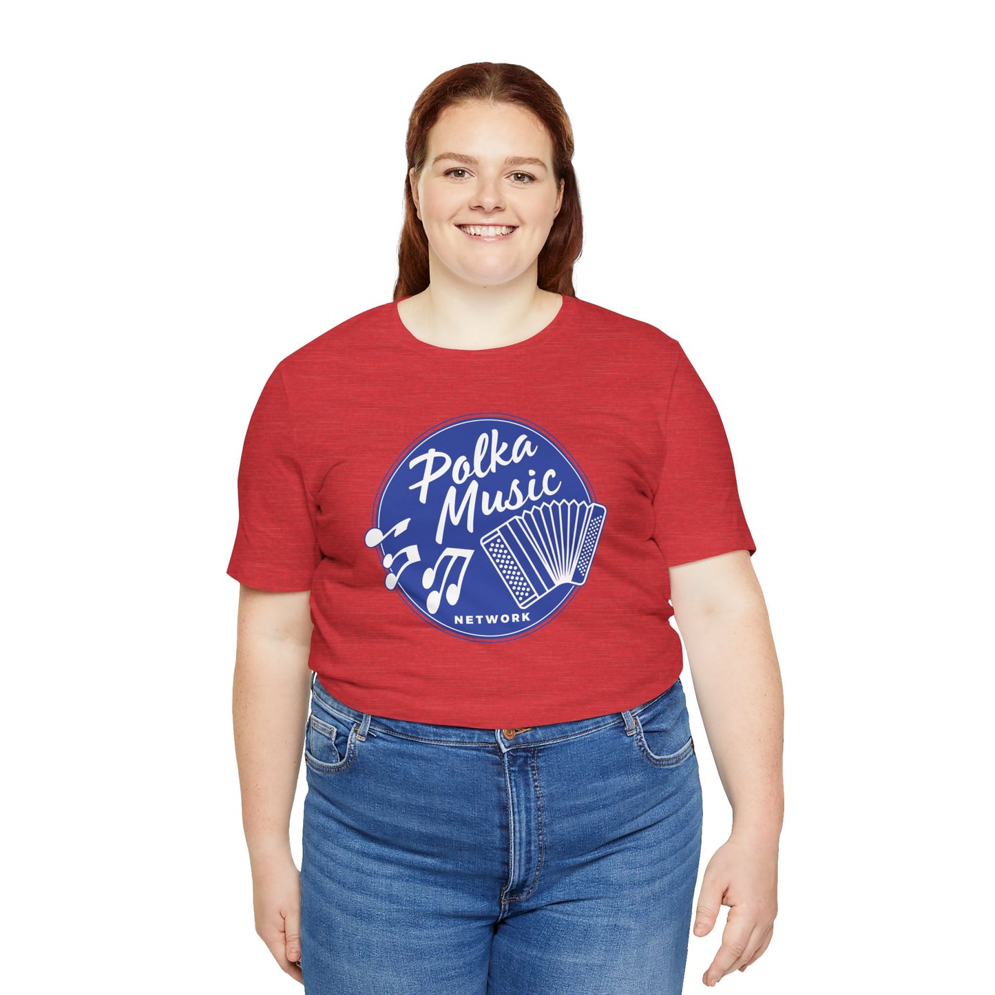 Polka Music Network Unisex Short Sleeve Tee