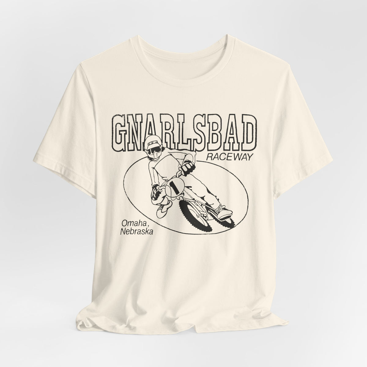 Gnarlbad Raceway Tee — Bella Canvas 3001