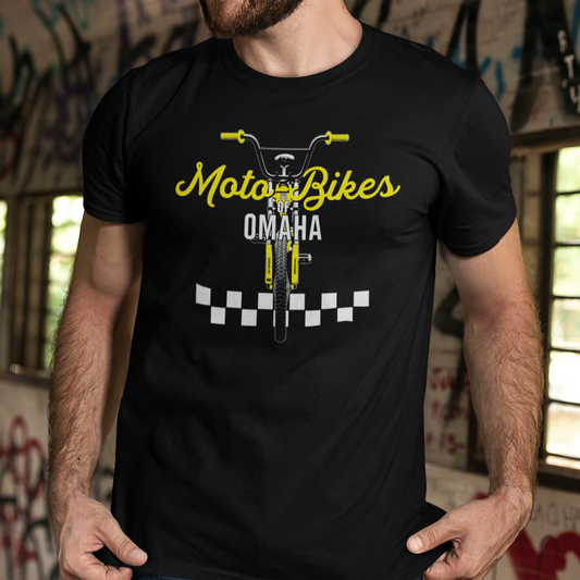 Moto-Bikes of Omaha Vintage BMX T-Shirt | BMX T-Shirts | BMX Shirts