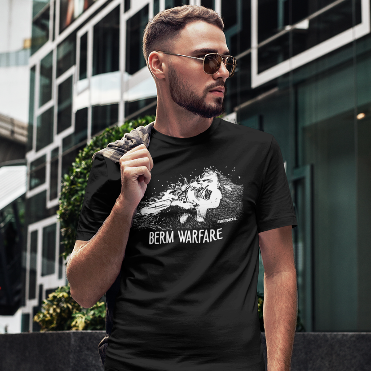 Berm Warfare Vintage BMX T-Shirt | BMX T-Shirts | BMX Shirts