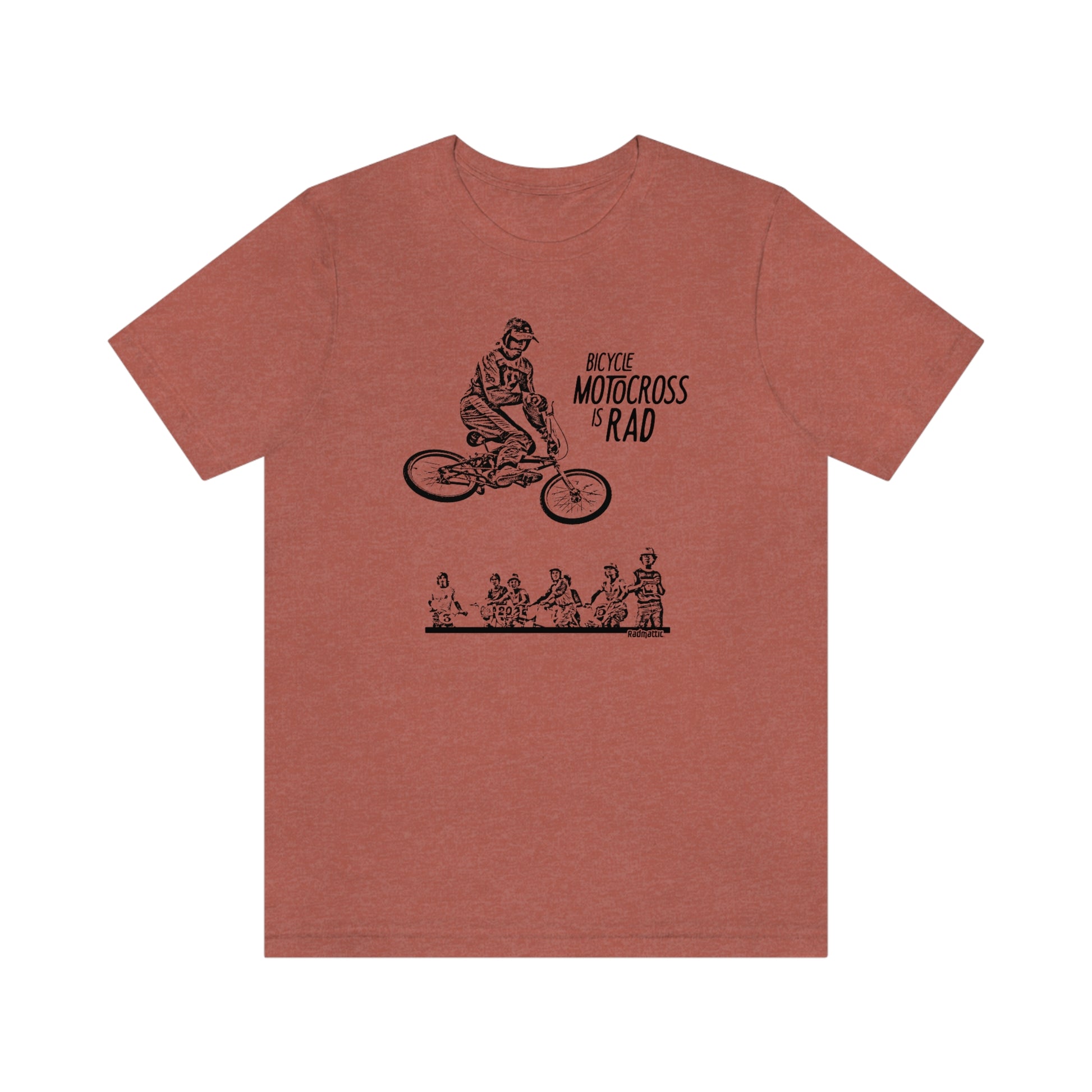 Bicycle Motocross Is Rad BMX T-Shirt | BMX T-Shirts | BMX Shirts